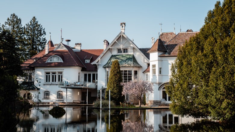 Blick vom Rosengarten, © Schloss Schönau Management KG