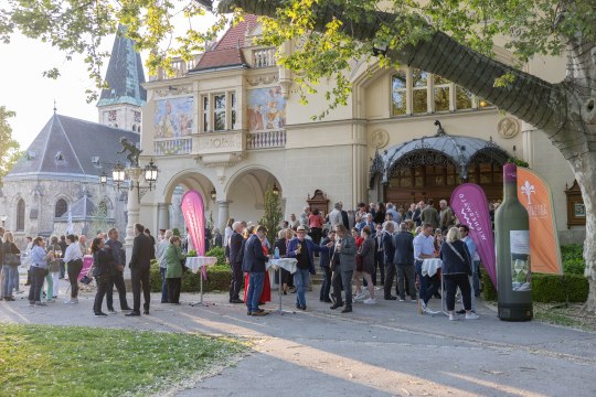 Netzwerken im Theaterpark, © Leadersnet/R. Brunhölzel