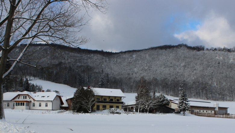 Unser Hof im Winter, © Familie Reischer