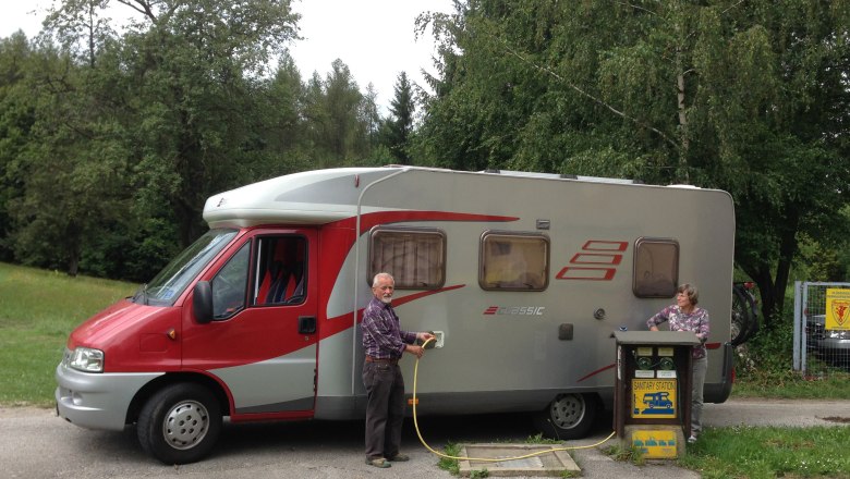 Camperservice Station, © Reinhard Wallentin