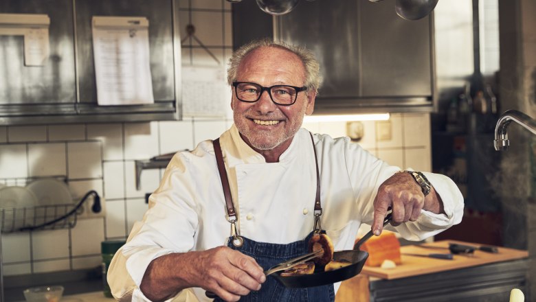 Wirt und Chefkoch Erich Bruckberger, © Niederösterreich Werbung/Andreas Hofer