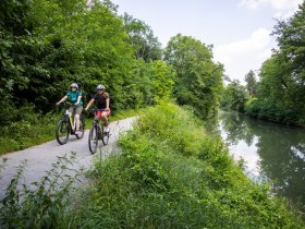 Radeln auf dem Triestingauradweg, © Velontour