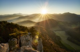 Sonnenuntergang am Peilstein, © Wienerwald Tourismus/Günter Wittholm