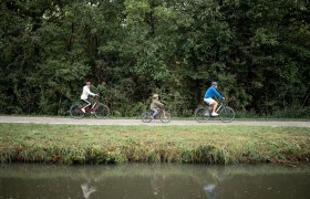 Radweg am Wiener Neustädter Kanal, © Silke Ebster