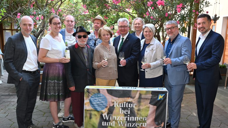 Auftaktveranstaltung Kultur bei Winzerinnen und Winzern, © Wienerwald Tourismus/Sonja Pohl