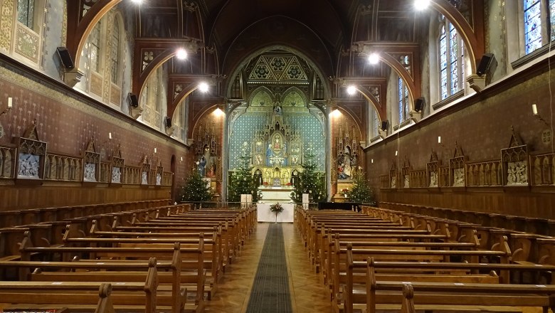 Innenansicht Katholische Kirche Sacré Coeur, © Christine Heuböck