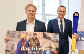 Michael Duscher – GF Niederösterreich Werbung, Tourismuslandesrat Jochen Danninger, © NLK Pfeiffer