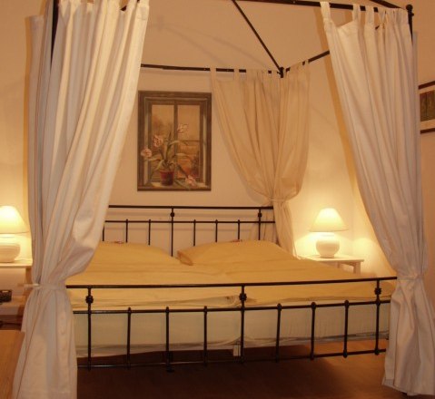 Himmelbett, © Hotel Residenz Schrannenhof