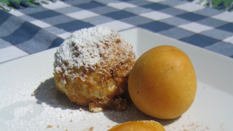 Marillenknödel hausgemacht, © Restaurant Kaiserziegel